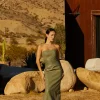 Valentina Vegan Leather Tube Dress