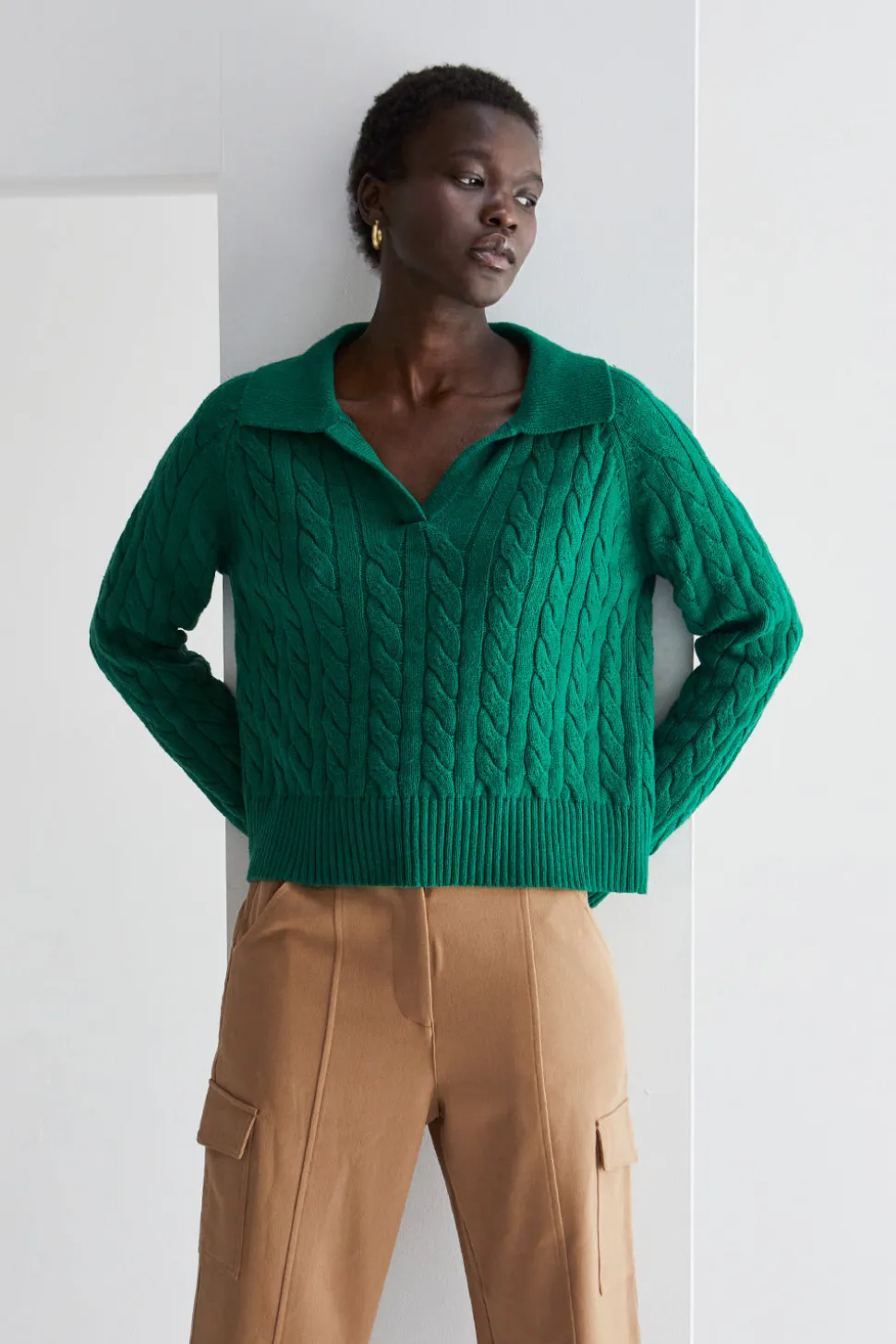 Vivian Pretzel Knit Sweater