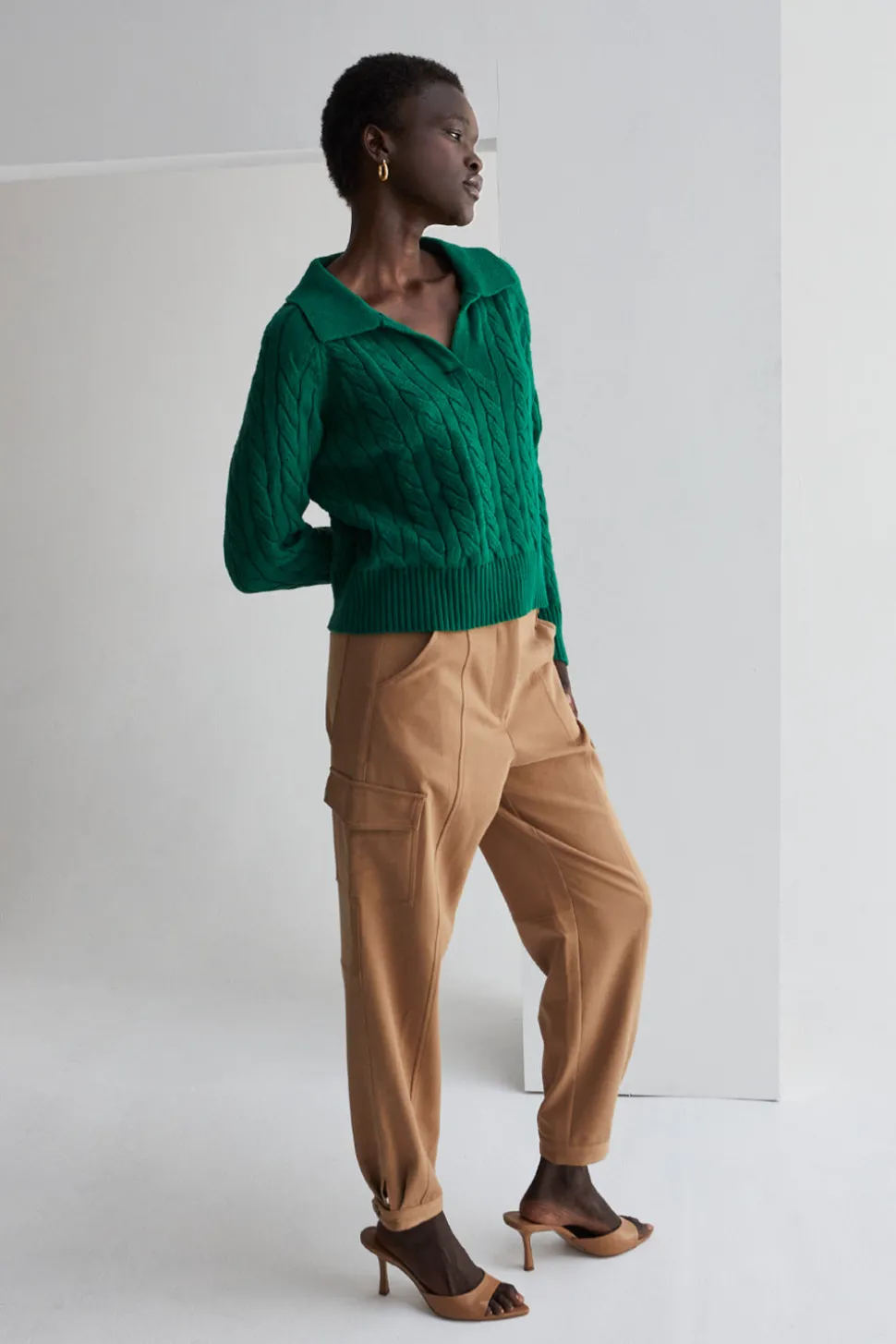 Vivian Pretzel Knit Sweater