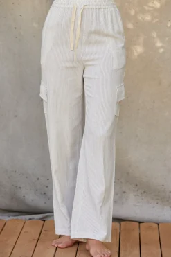 Yanni Pinstripe Pants