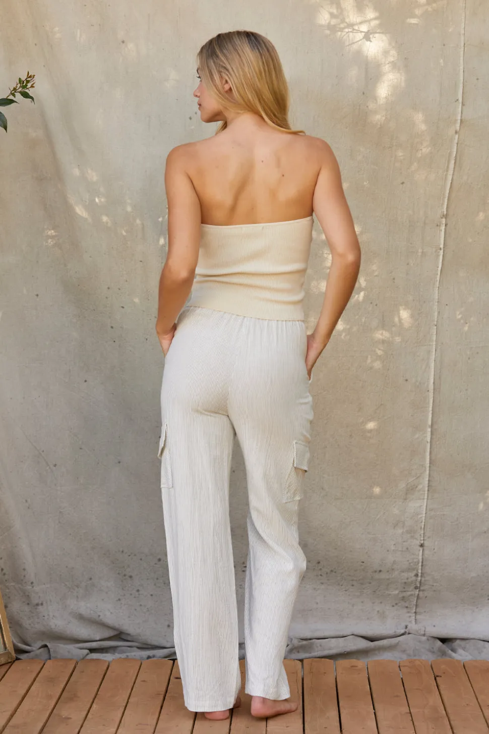 Yanni Pinstripe Pants
