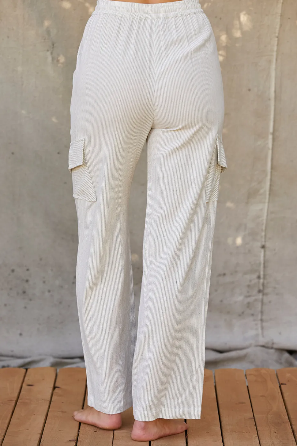 Yanni Pinstripe Pants
