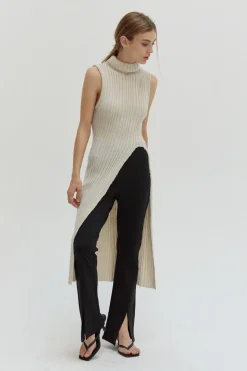 Yvonne Long Line Sweater Top