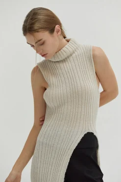 Yvonne Long Line Sweater Top