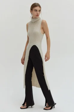 Yvonne Long Line Sweater Top