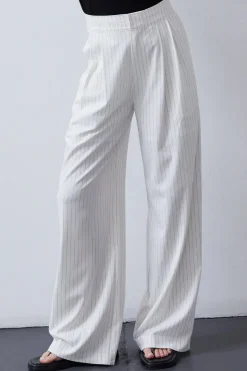 Zhuri Pinstriped Trousers