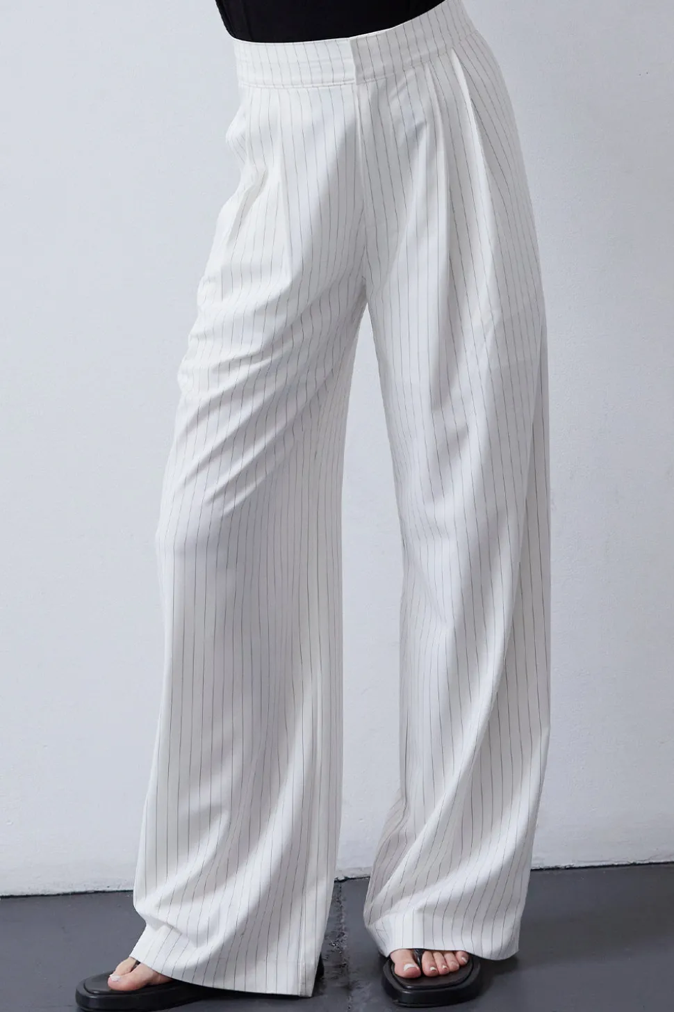 Zhuri Pinstriped Trousers