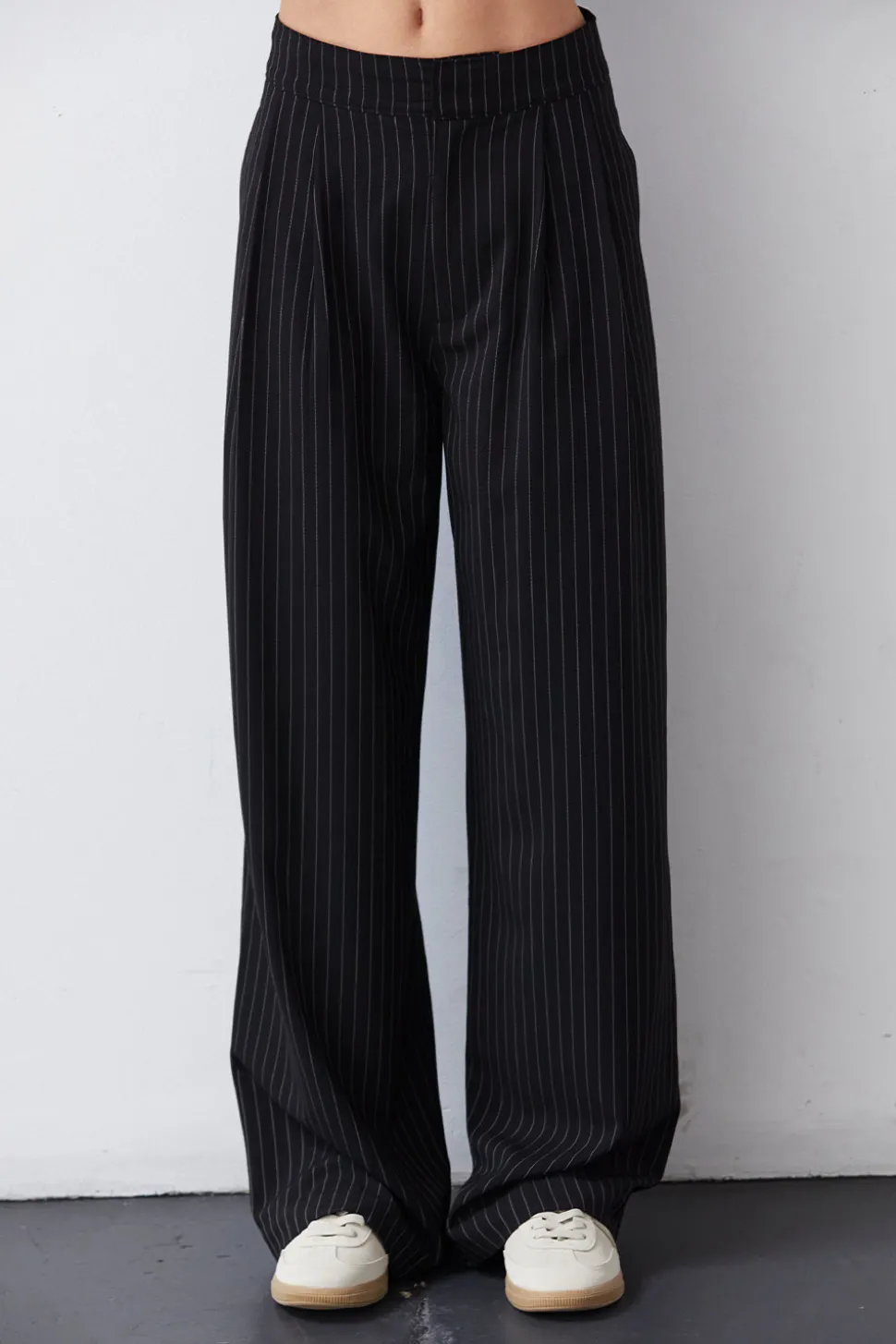 Zhuri Pinstriped Trousers