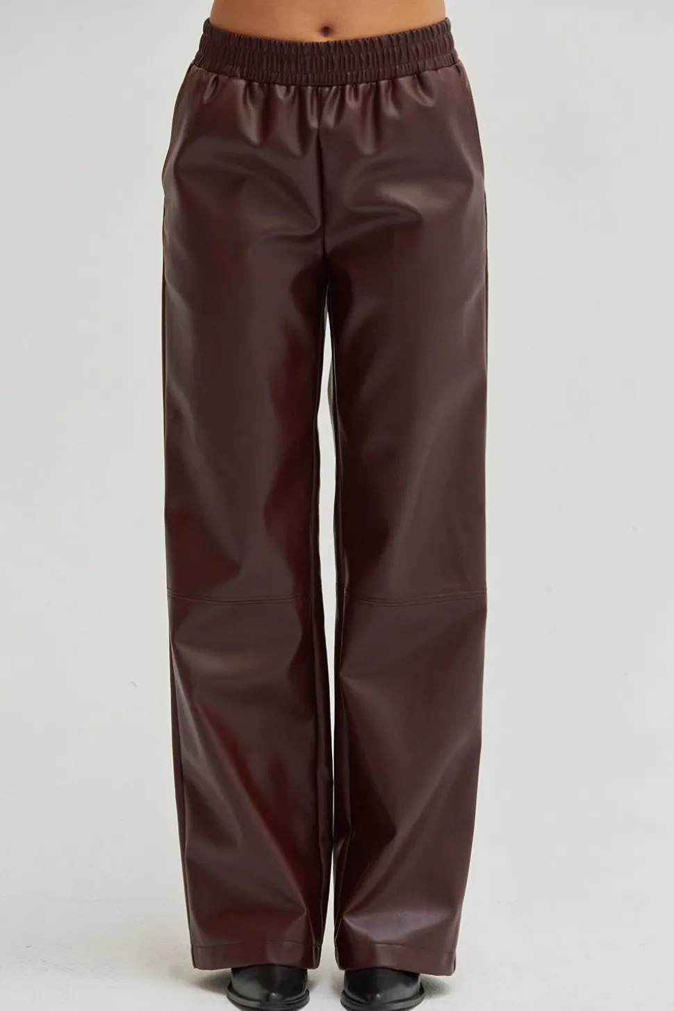 Zhuri Vegan Leather Pants