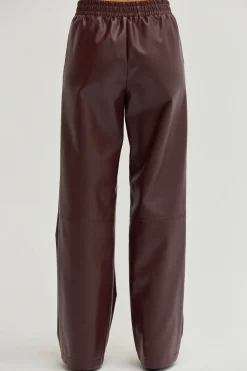 Zhuri Vegan Leather Pants