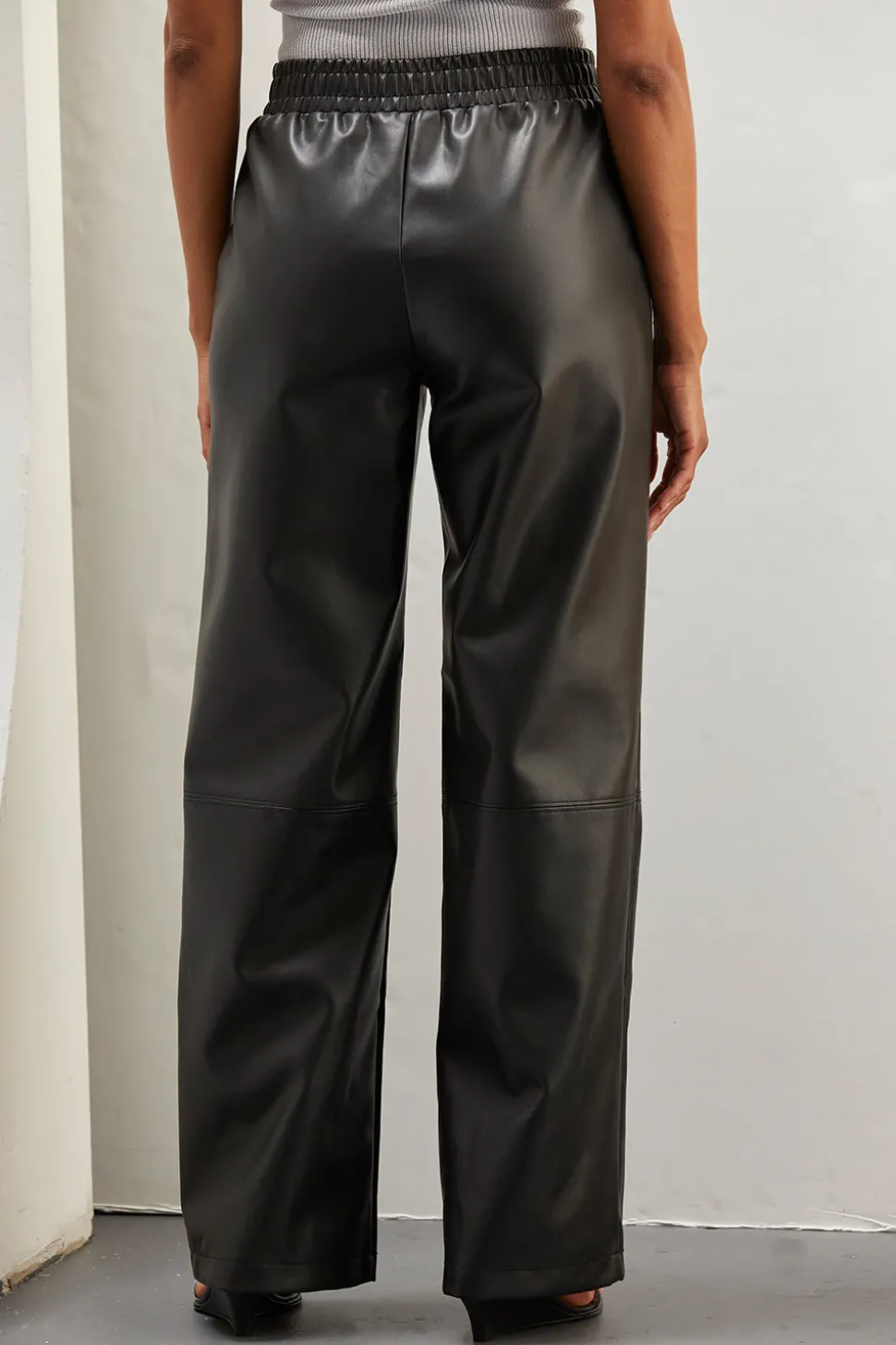 Zhuri Vegan Leather Pants
