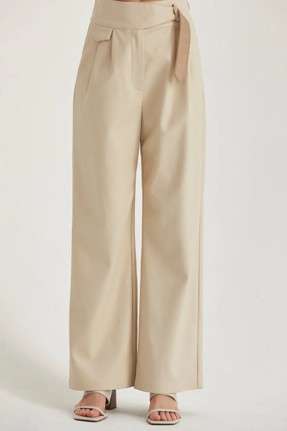 Zoya Vegan Leather Pants