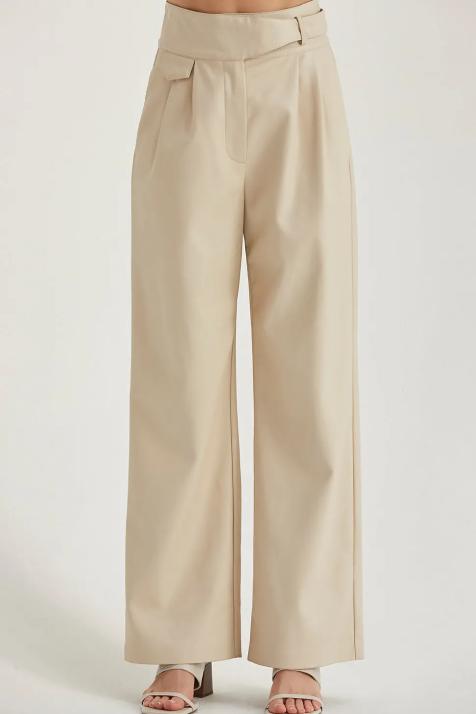 Zoya Vegan Leather Pants