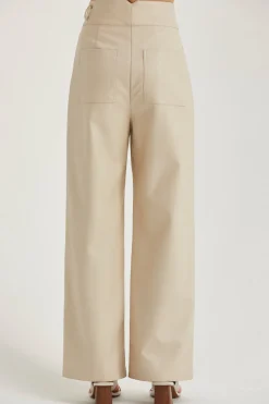 Zoya Vegan Leather Pants